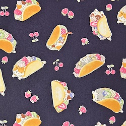 Delicious Animals Omelette Cat Pattern - Oxford